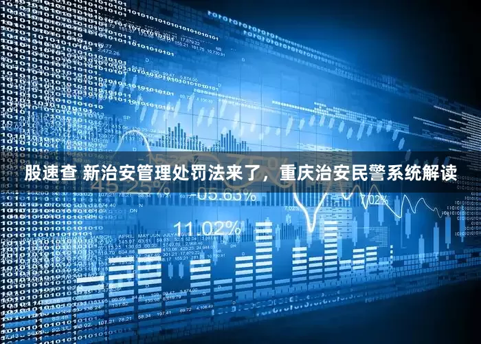股速查 新治安管理处罚法来了，重庆治安民警系统解读