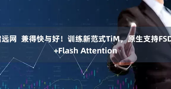 启远网  兼得快与好！训练新范式TiM，原生支持FSDP+Flash Attention